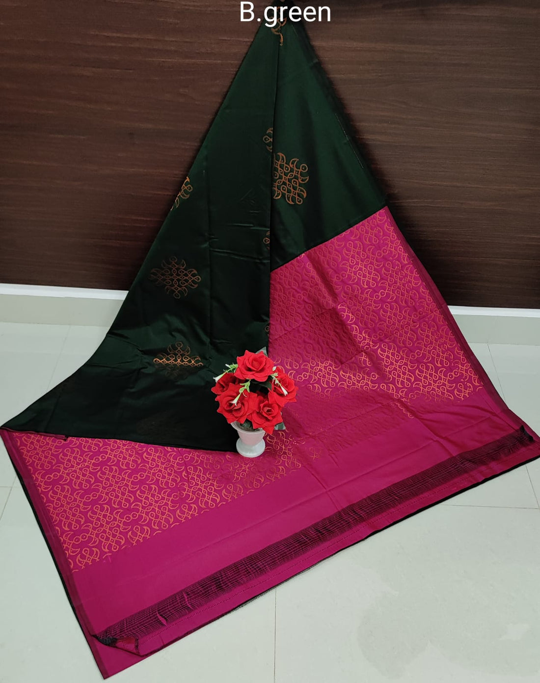 Borderless Soft Silk Sarees