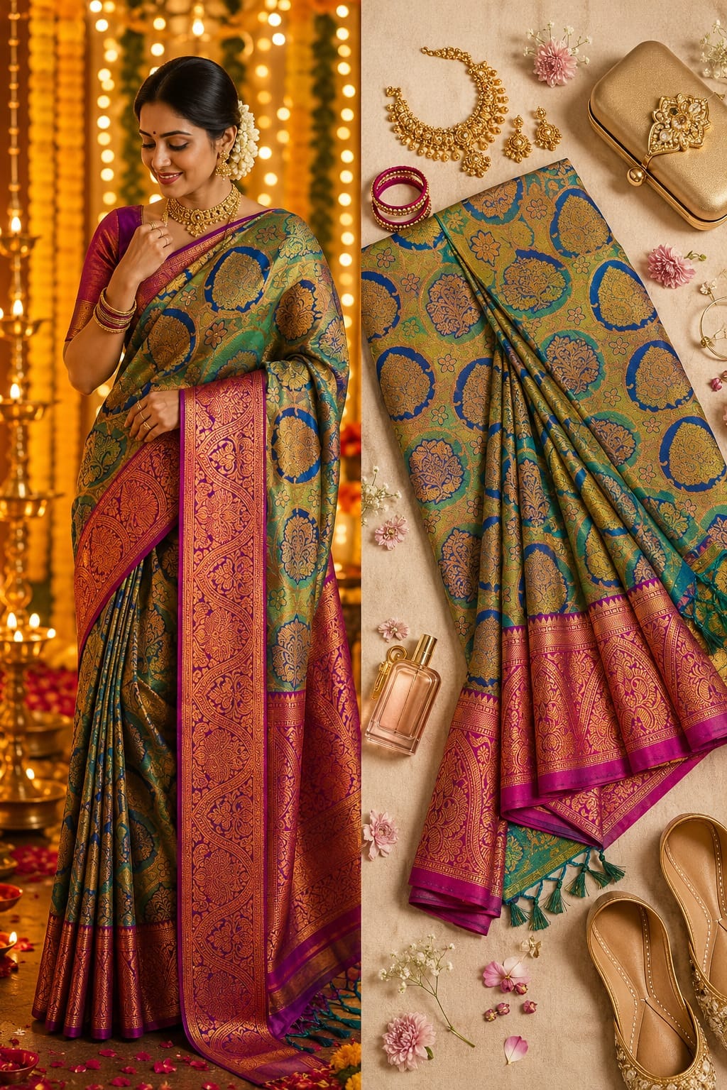 Mayil Kanchi Pattu Sarees