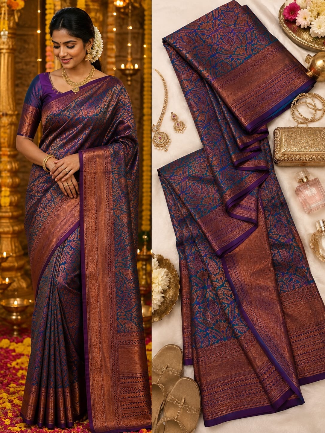 Mayil Kanchi Bridal Pattu Sarees