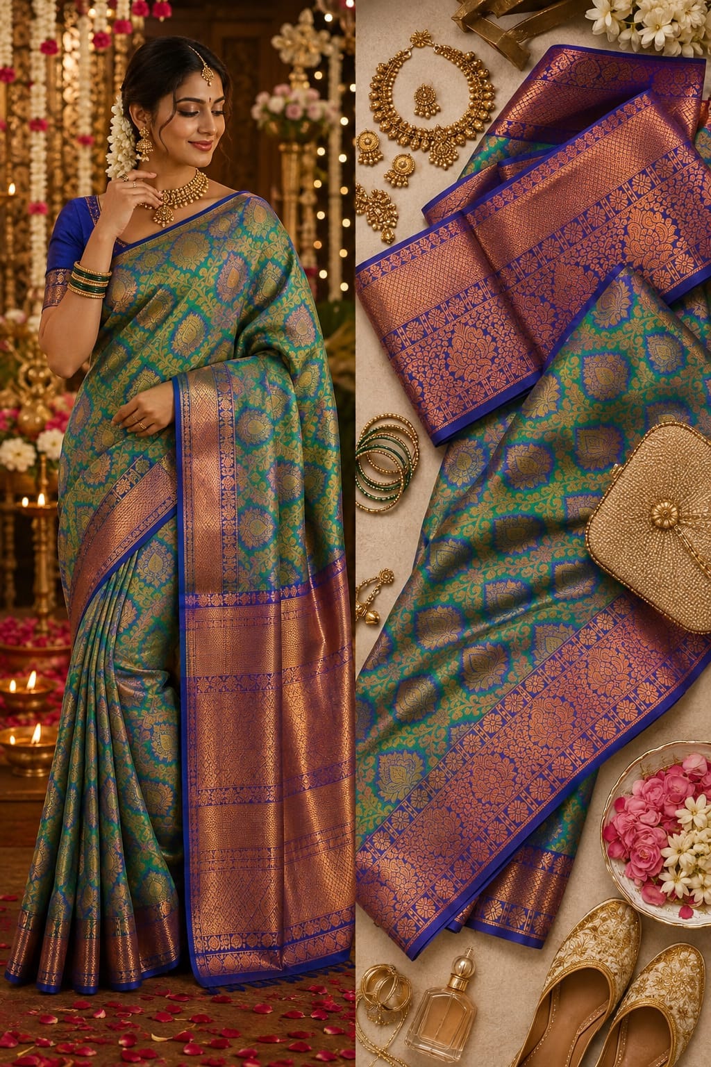 Mayil Kanchi Pattu Sarees