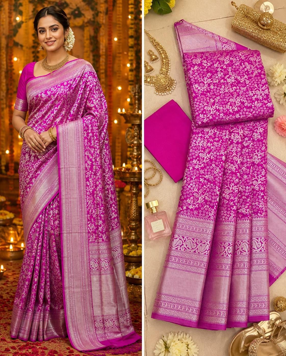 Kanchi Semi Pattu Sarees