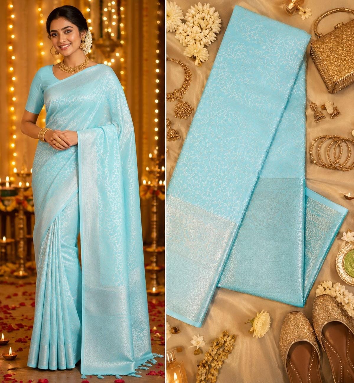 Kanchi Semi Pattu Sarees