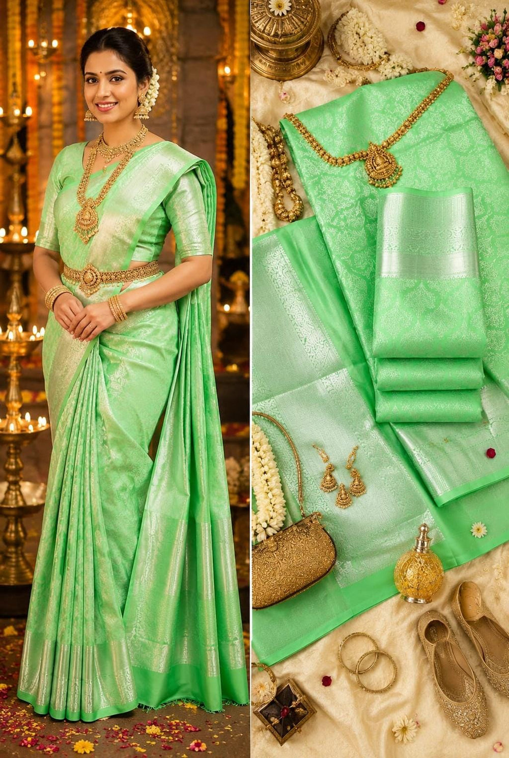 Kanchi Semi Pattu Sarees
