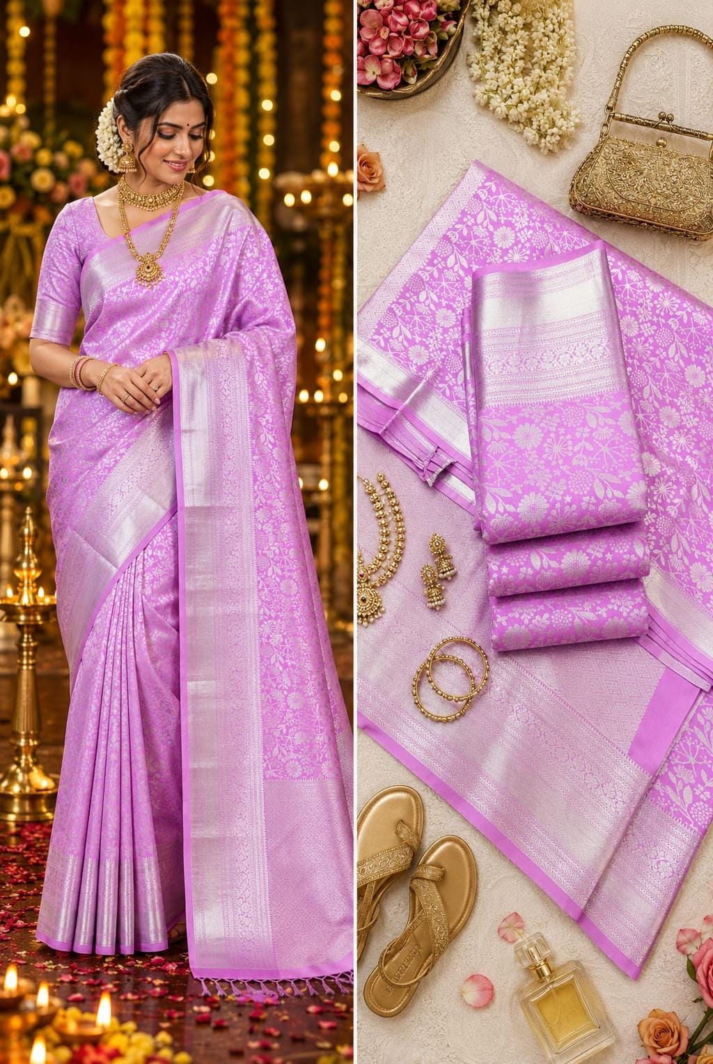Kanchi Semi Pattu Sarees