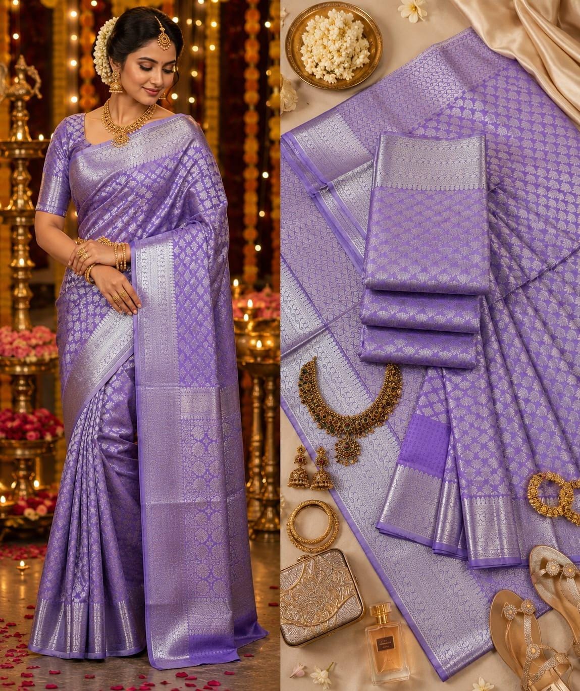 Kanchi Semi Pattu Sarees