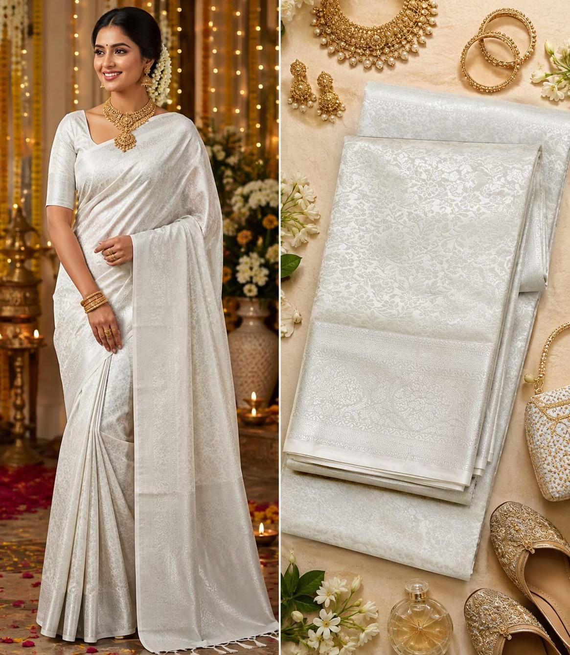 Kanchi Semi Pattu Sarees