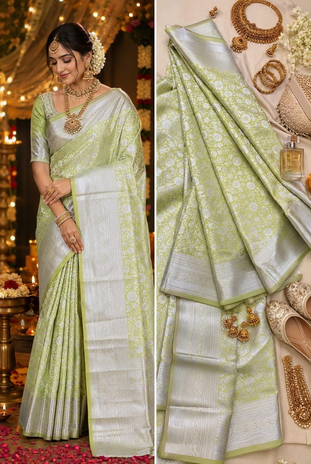 Kanchi Semi Pattu Sarees