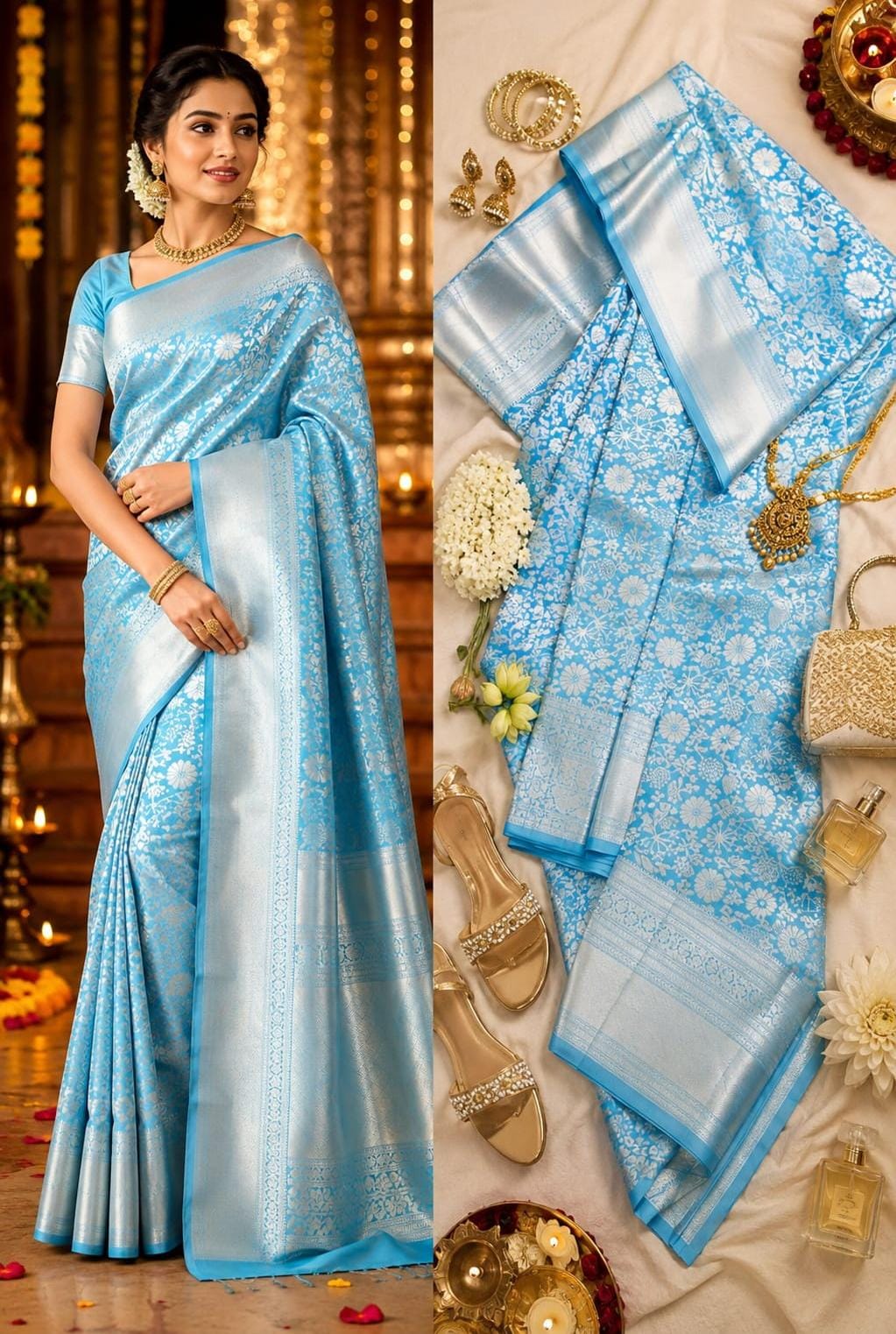 Kanchi Semi Pattu Sarees