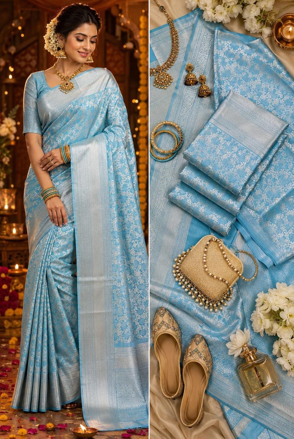 Kanchi Semi Pattu Sarees