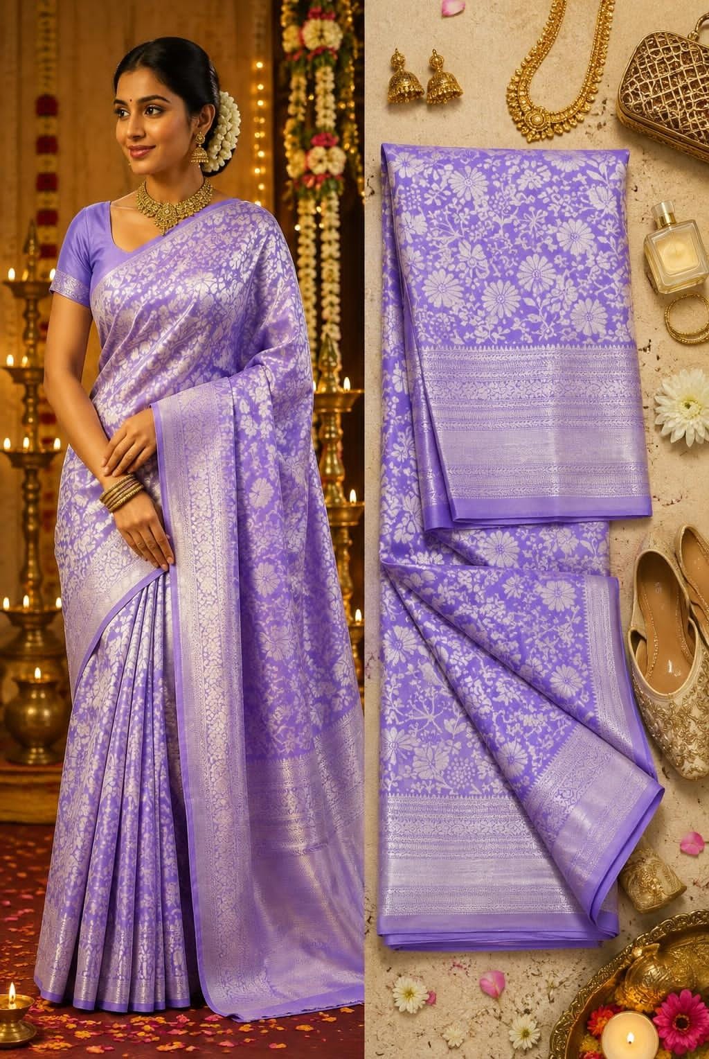 Kanchi Semi Pattu Sarees