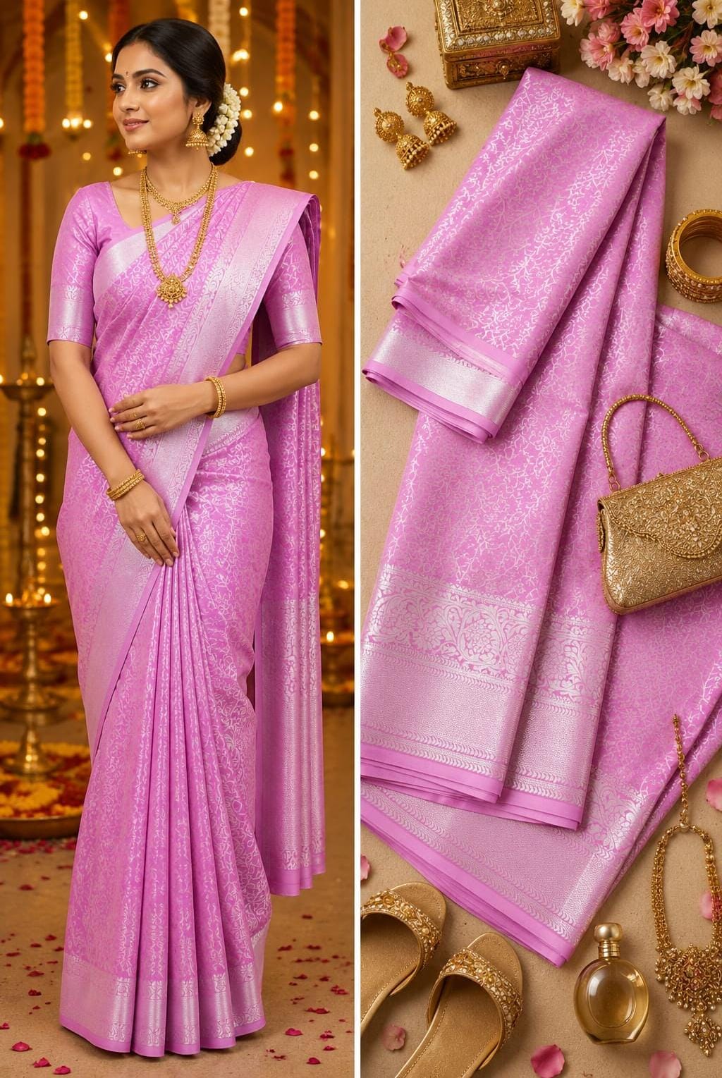 Kanchi Semi Pattu Sarees