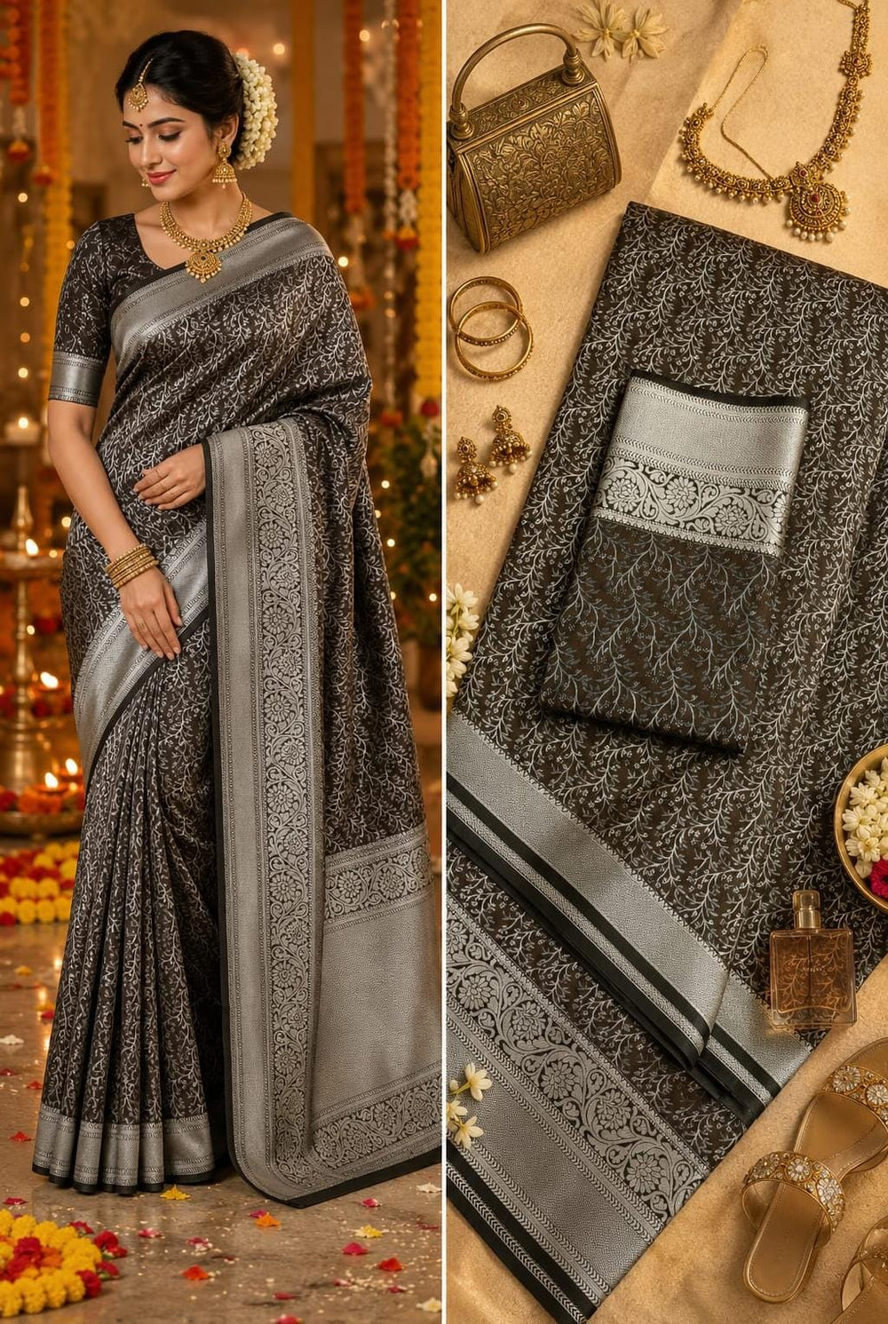 Kanchi Semi Pattu Sarees