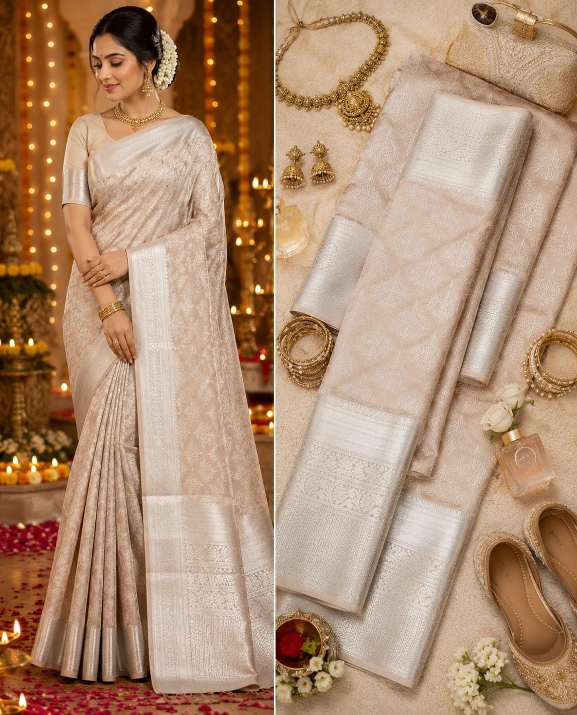 Kanchi Semi Pattu Sarees