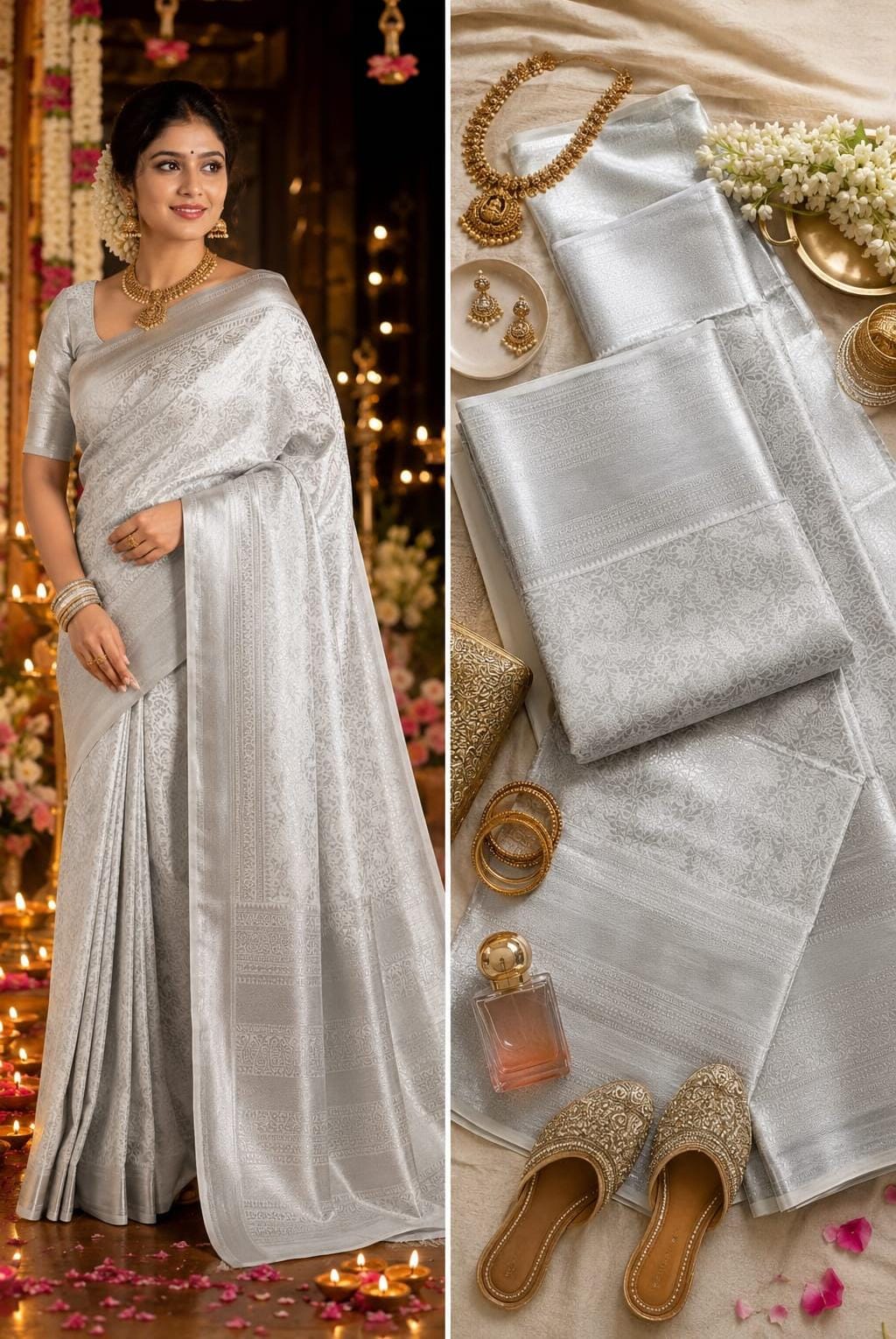 Kanchi Semi Pattu Sarees