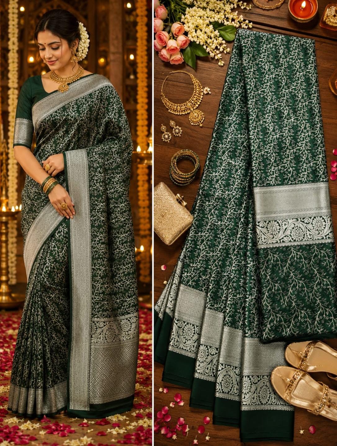 Kanchi Semi Pattu Sarees