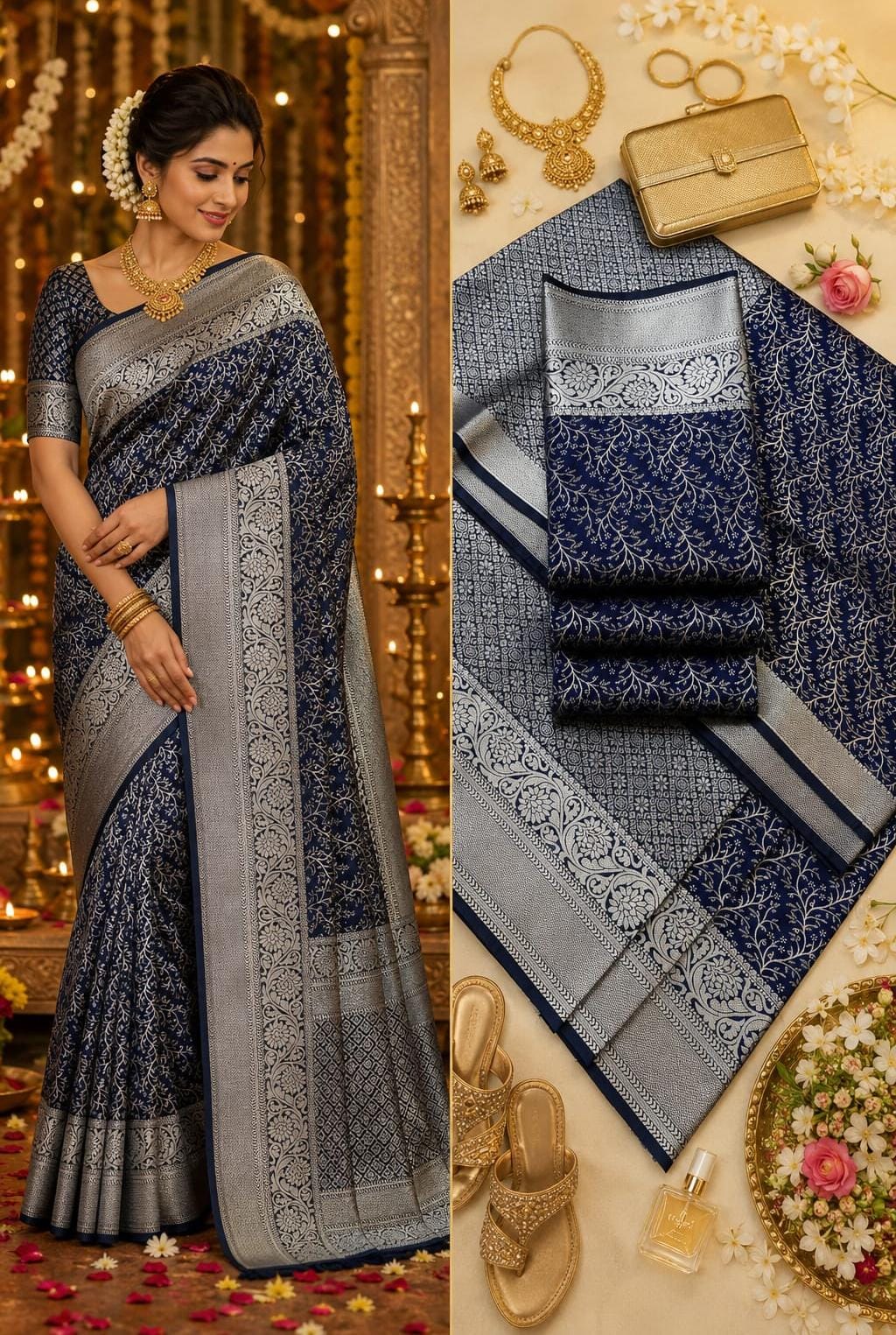Kanchi Semi Pattu Sarees