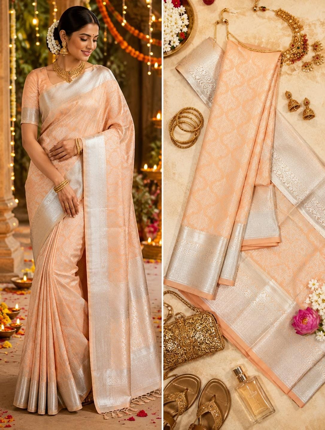 Kanchi Semi Pattu Sarees