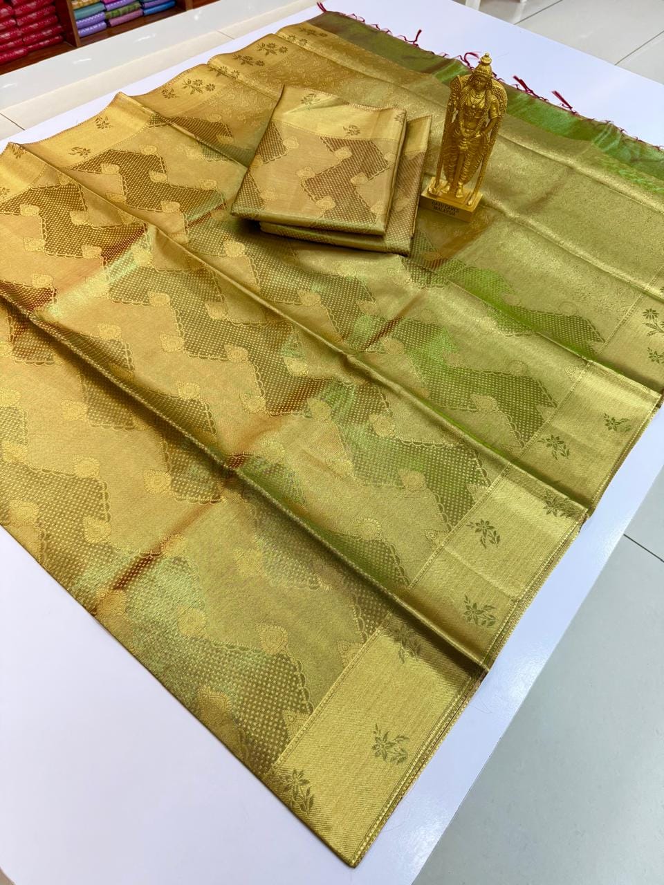 Premium Banarasi Tissue Silk Sarees