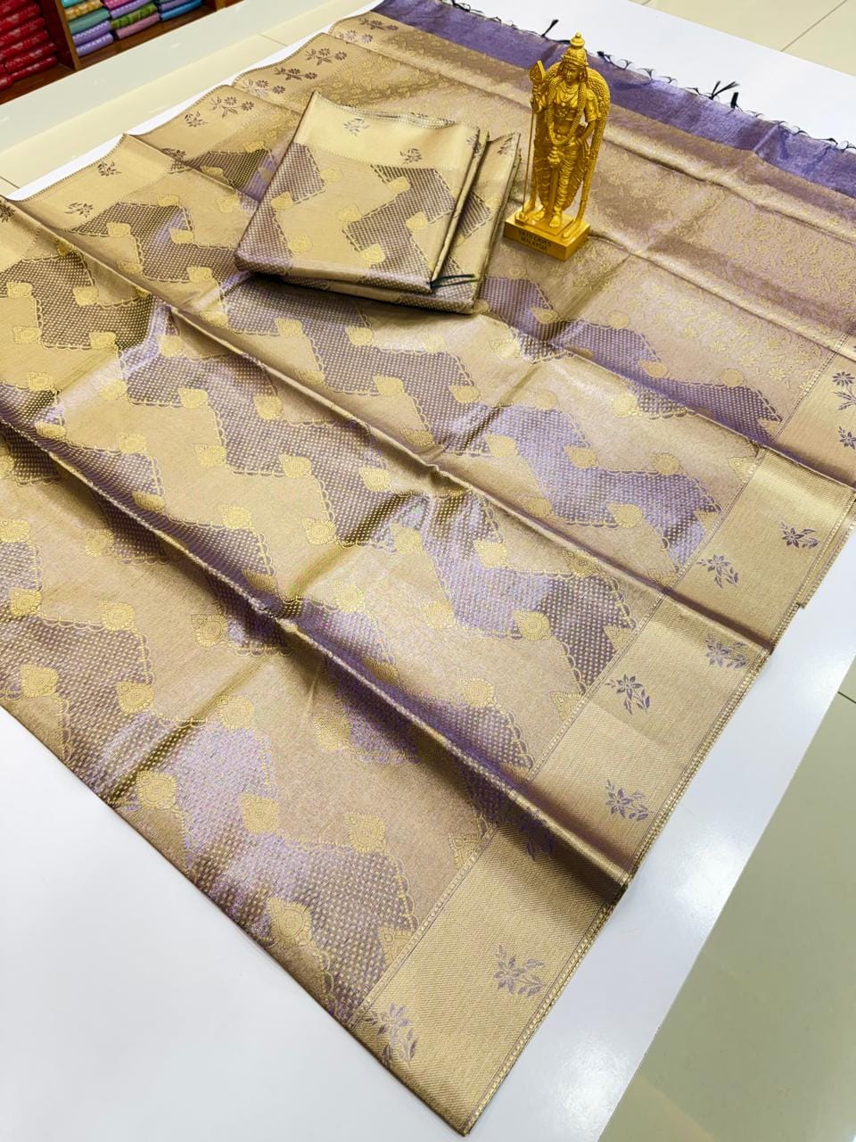 Premium Banarasi Tissue Silk Sarees