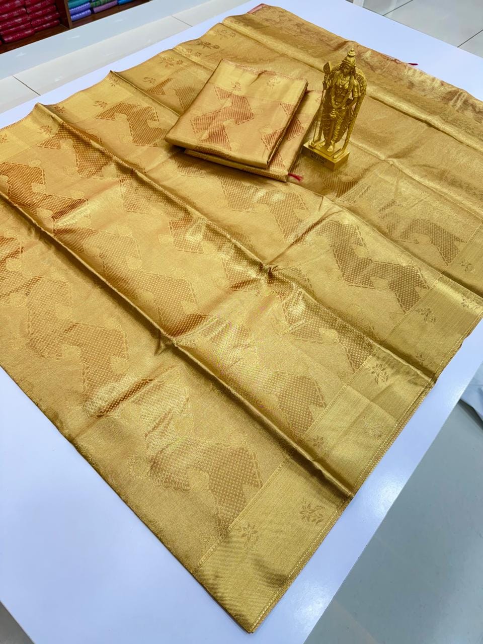 Premium Banarasi Tissue Silk Sarees