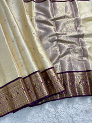 Hand Stone Work Banarasi Silk