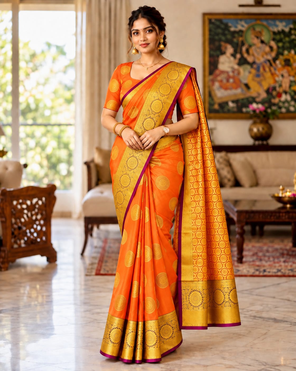 Kanchi Wedding Soft Silk Sarees