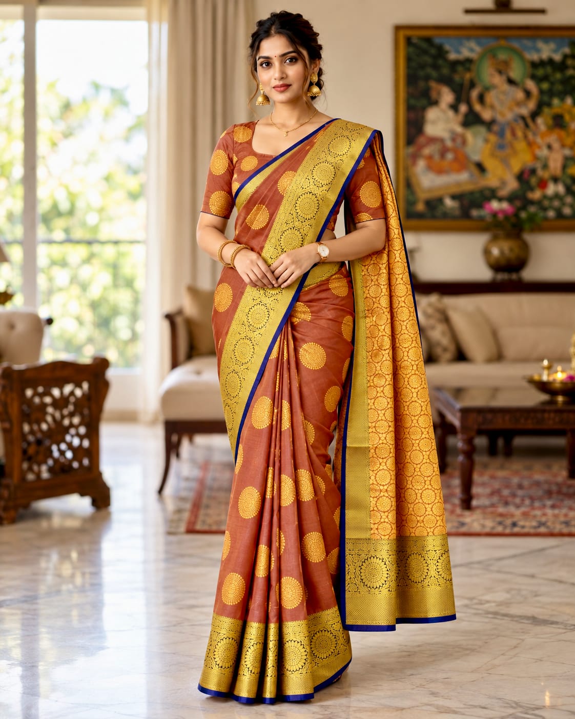 Kanchi Wedding Soft Silk Sarees