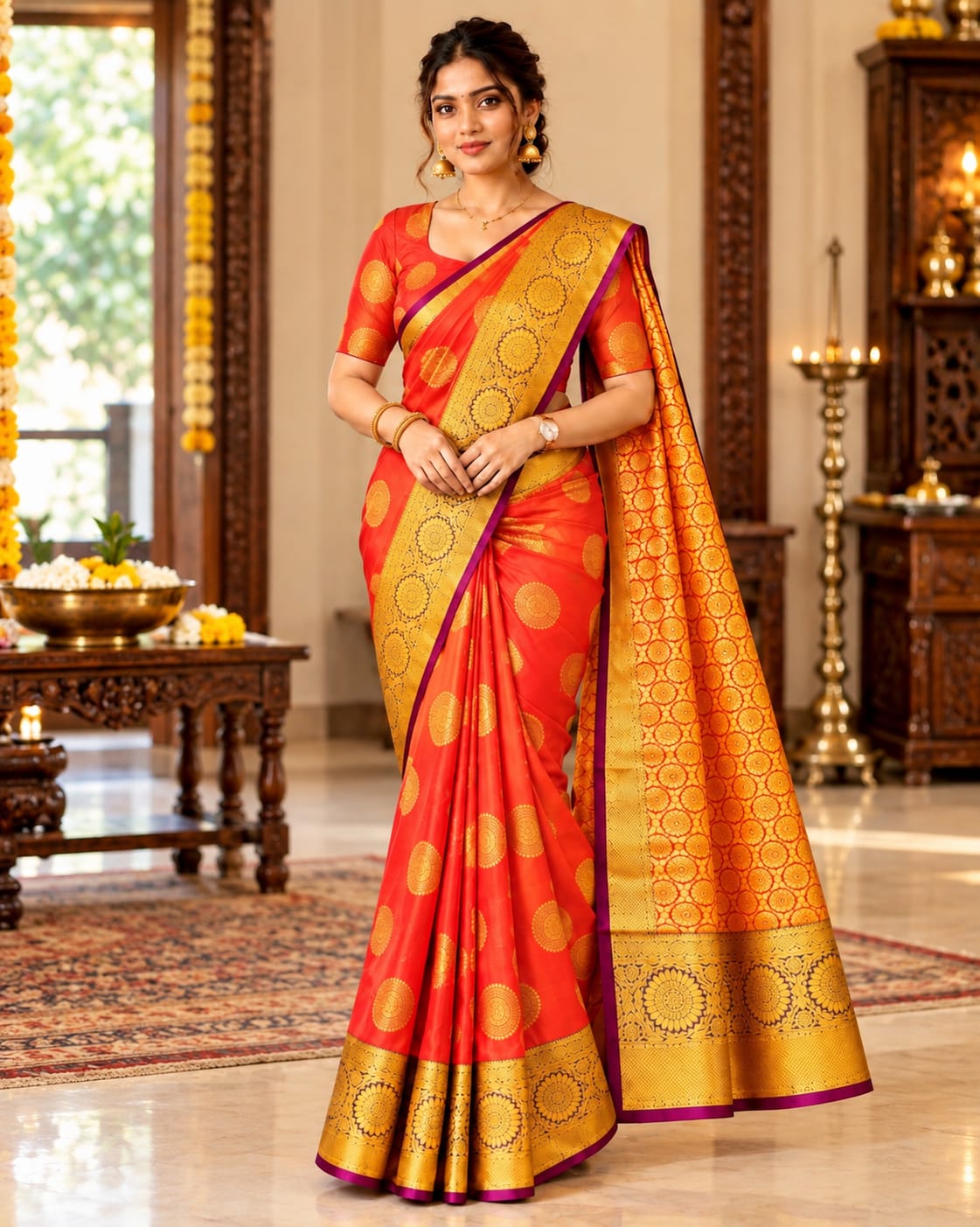 Kanchi Wedding Soft Silk Sarees