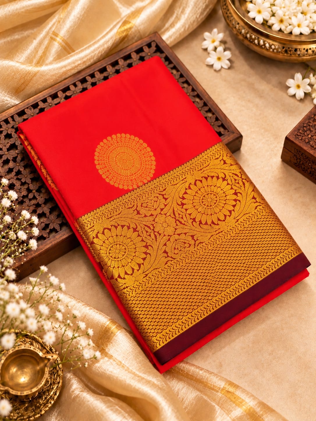 Kanchi Wedding Soft Silk Sarees
