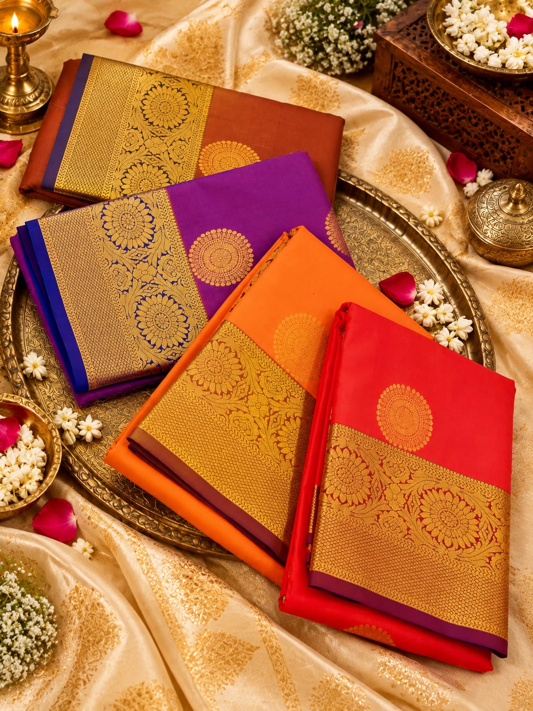 Kanchi Wedding Soft Silk Sarees