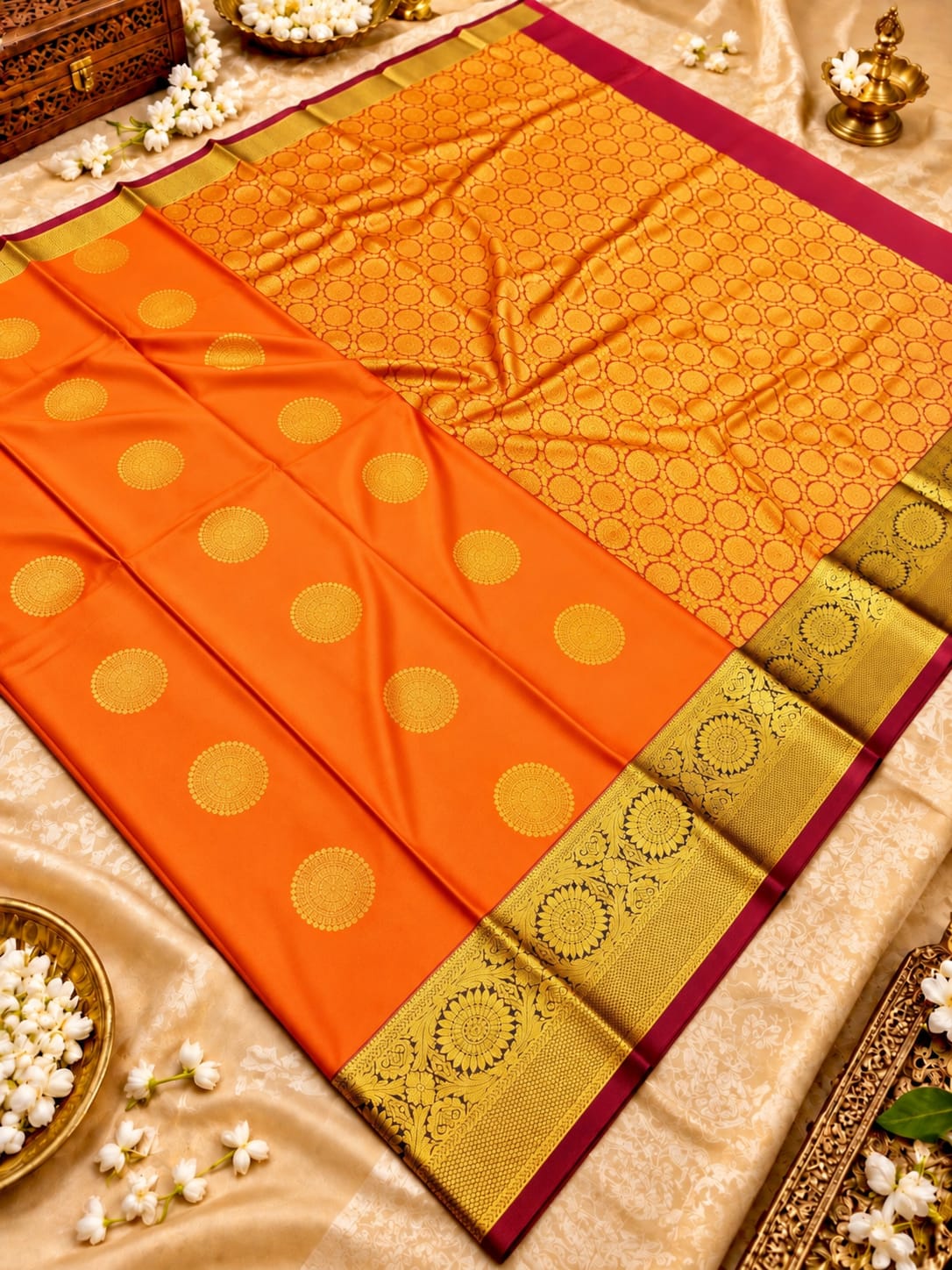 Kanchi Wedding Soft Silk Sarees