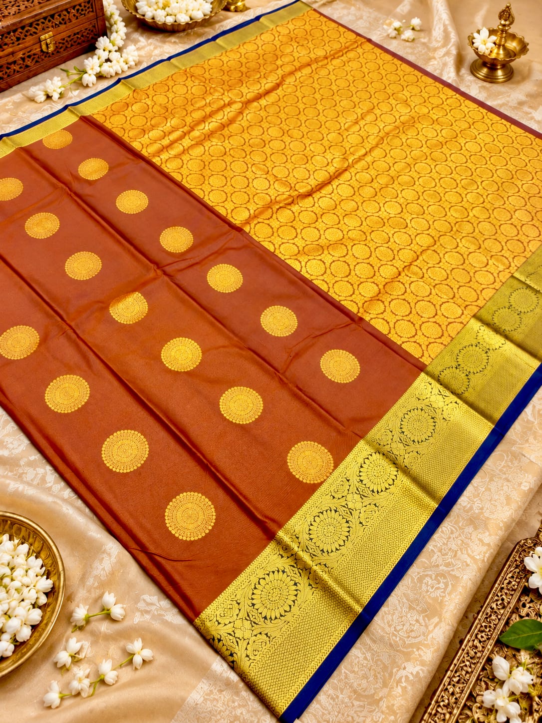 Kanchi Wedding Soft Silk Sarees