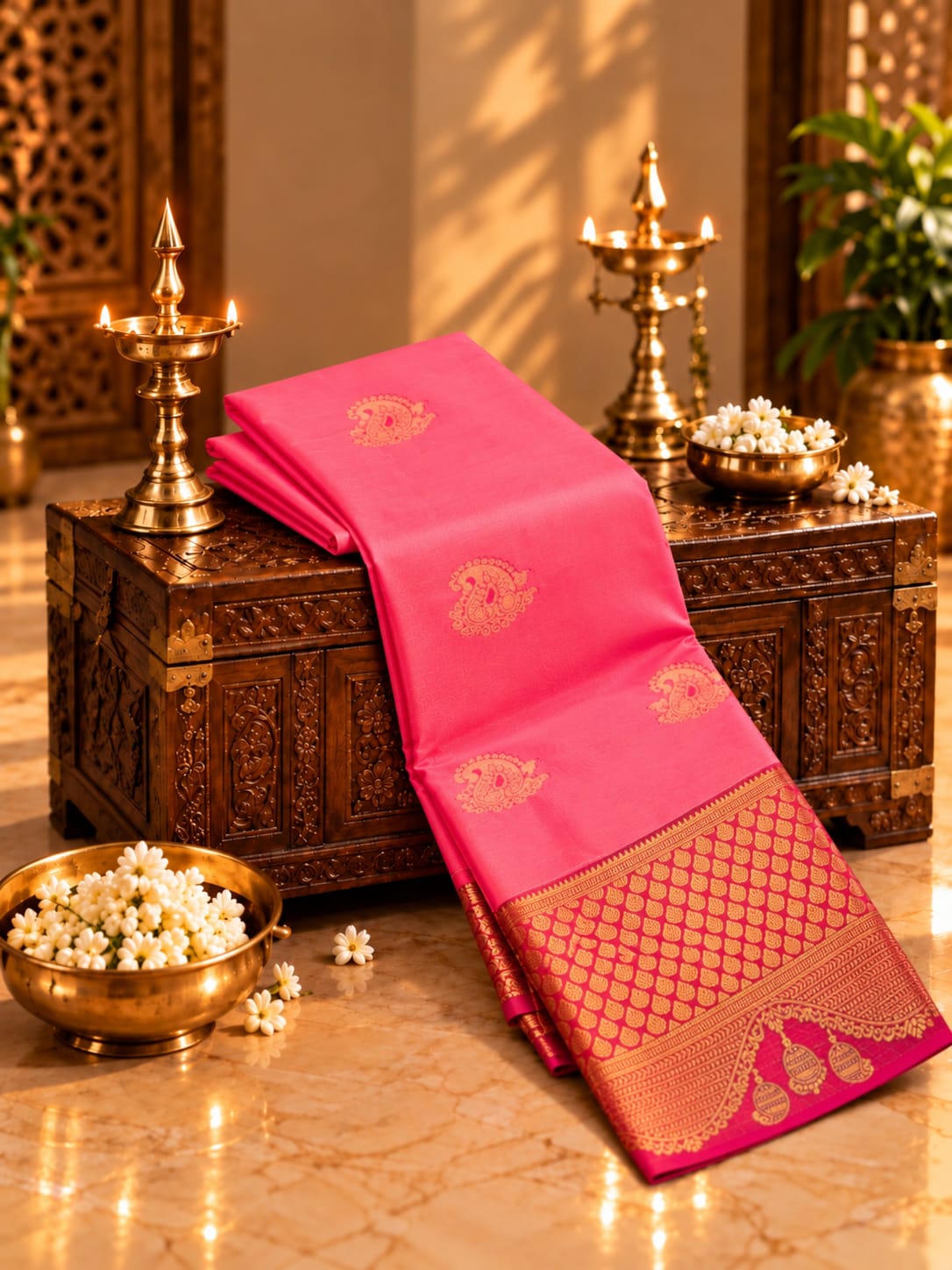 Premium Kanchi Soft Silk Sarees