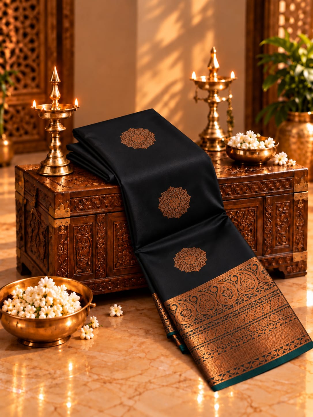 Premium Kanchi Soft Silk Sarees