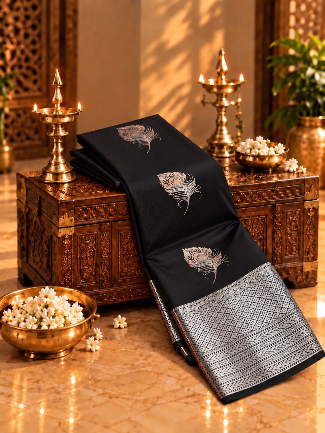 Premium Kanchi Soft Silk Sarees