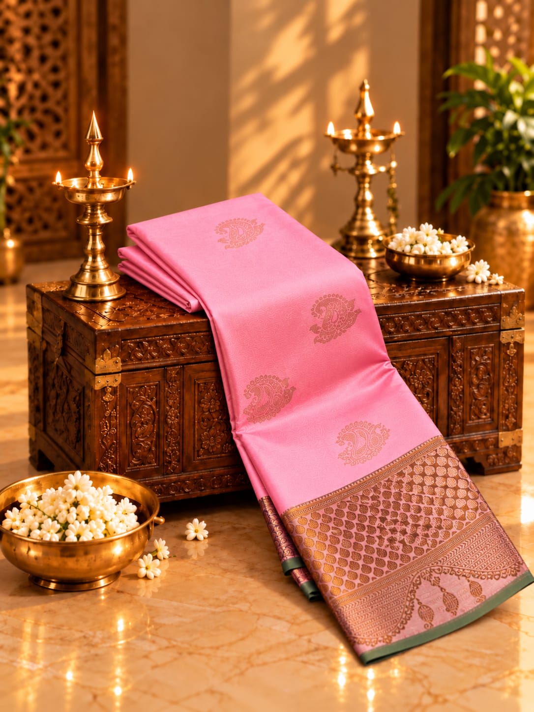 Premium Kanchi Soft Silk Sarees