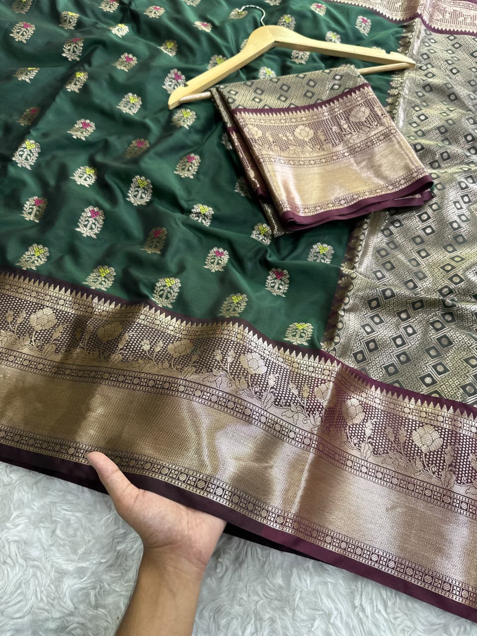 Premium Banarasi Katan Silk Sarees