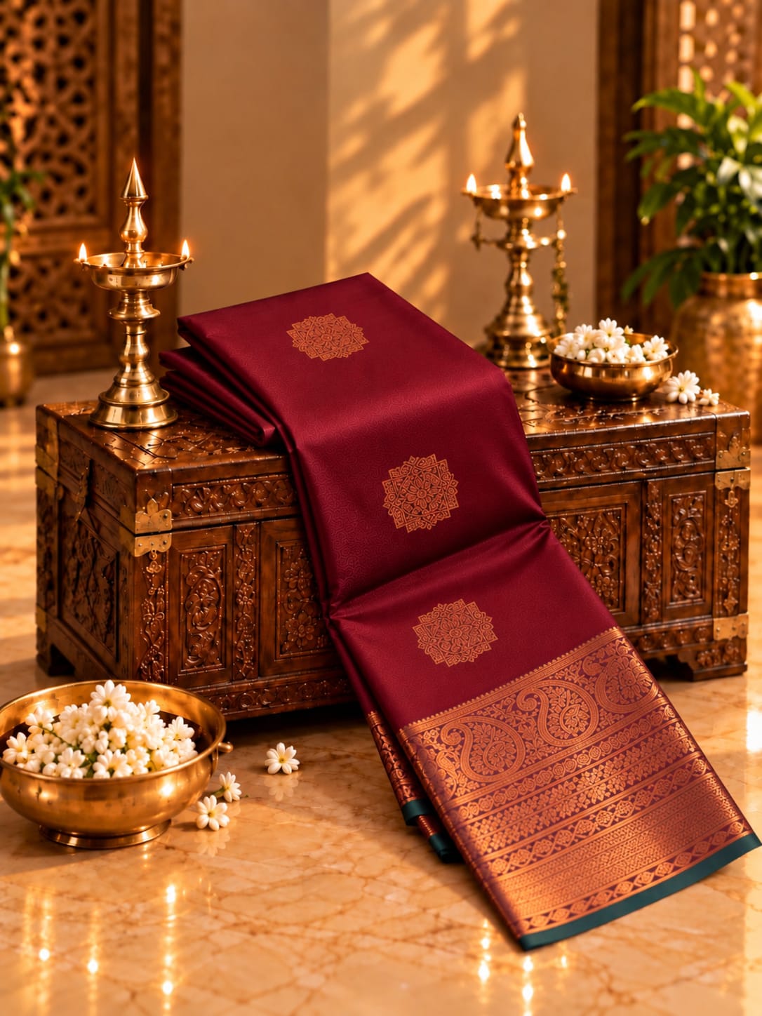 Premium Kanchi Soft Silk Sarees