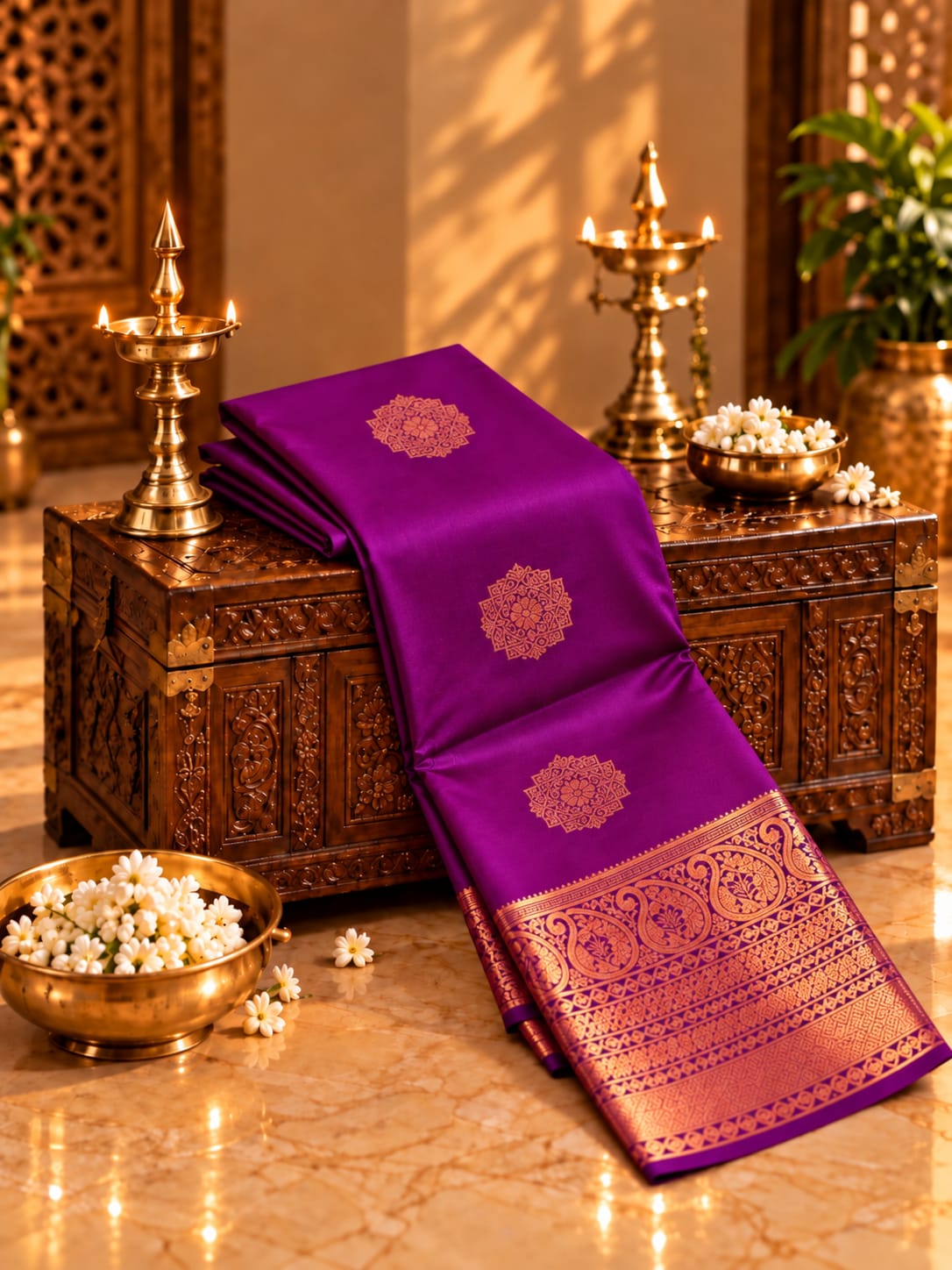 Premium Kanchi Soft Silk Sarees
