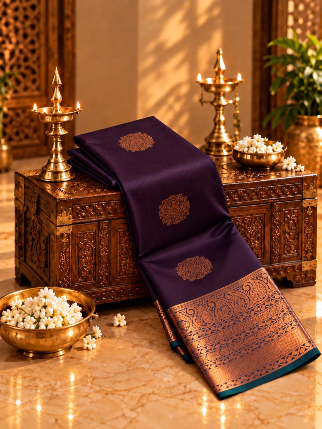 Premium Kanchi Soft Silk Sarees