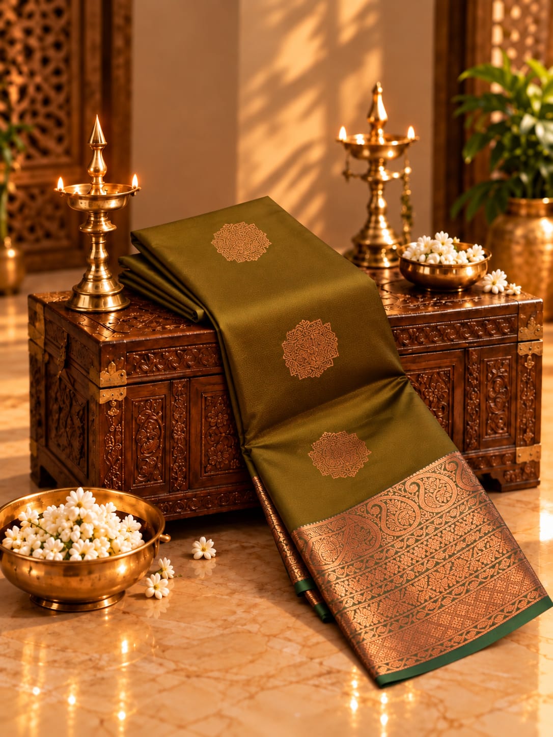 Premium Kanchi Soft Silk Sarees
