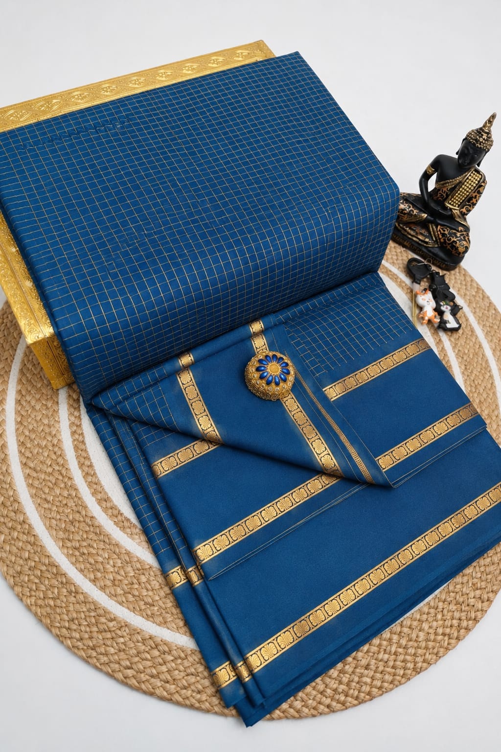 Arani Checked Silk Cotton Sarees