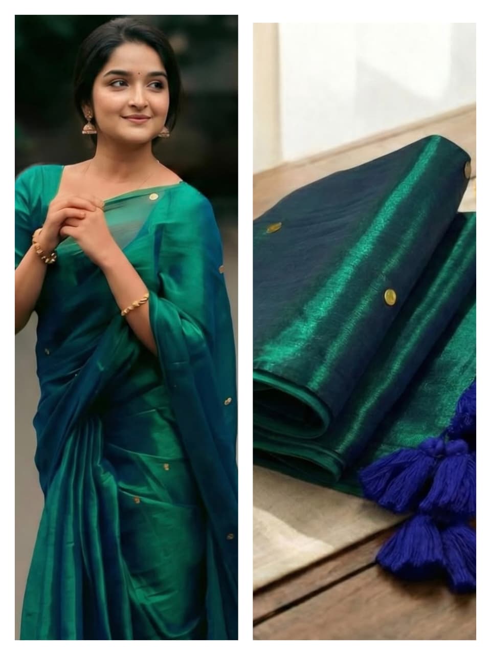 Fancy Tissue Silk Sarees