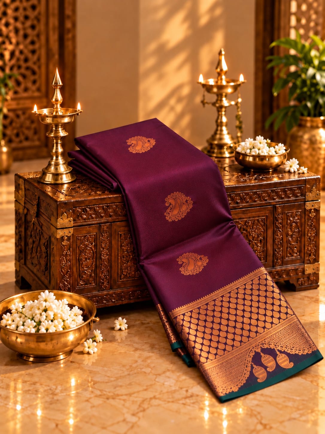 Premium Kanchi Soft Silk Sarees