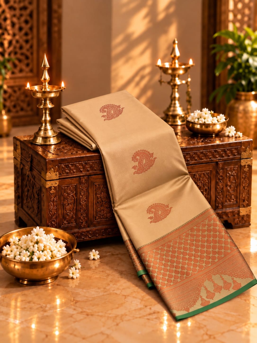 Premium Kanchi Soft Silk Sarees