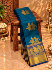 Pallakku Design Premium Kanchi Soft Silk Sarees