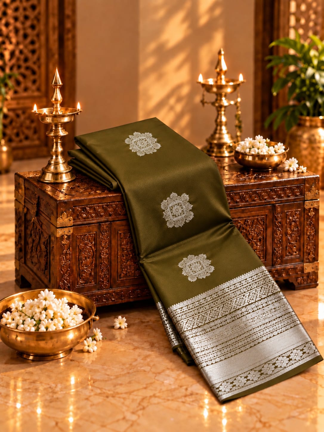Premium Kanchi Soft Silk Sarees