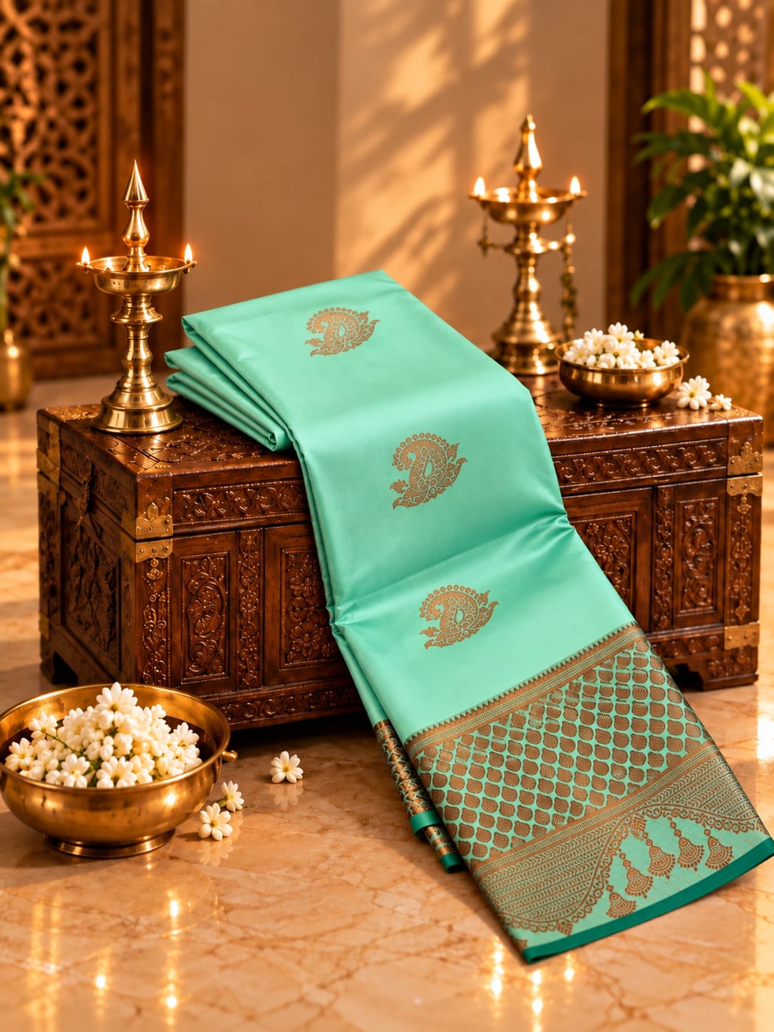 Premium Kanchi Soft Silk Sarees