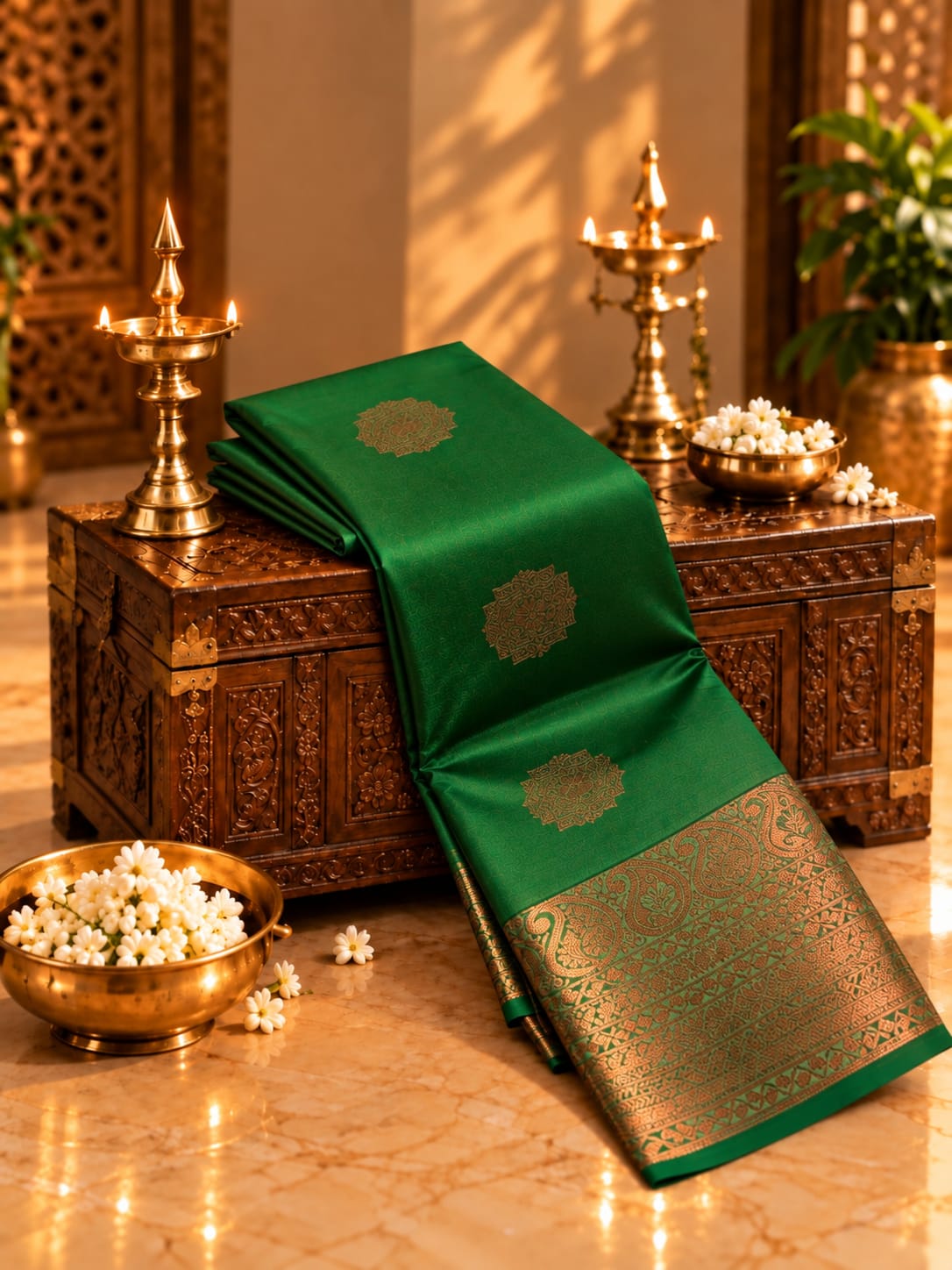 Premium Kanchi Soft Silk Sarees