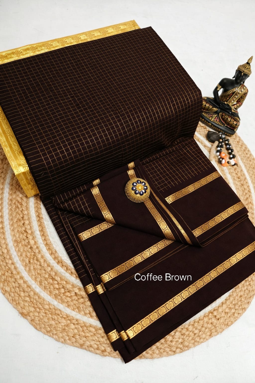 Arani Checked Silk Cotton Sarees